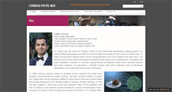 Desktop Screenshot of drchiragpatil.com